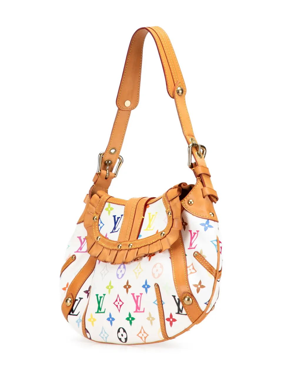 Pre-owned Louis Vuitton 2004 Monogram Multicolore Leonor Shoulder Bag