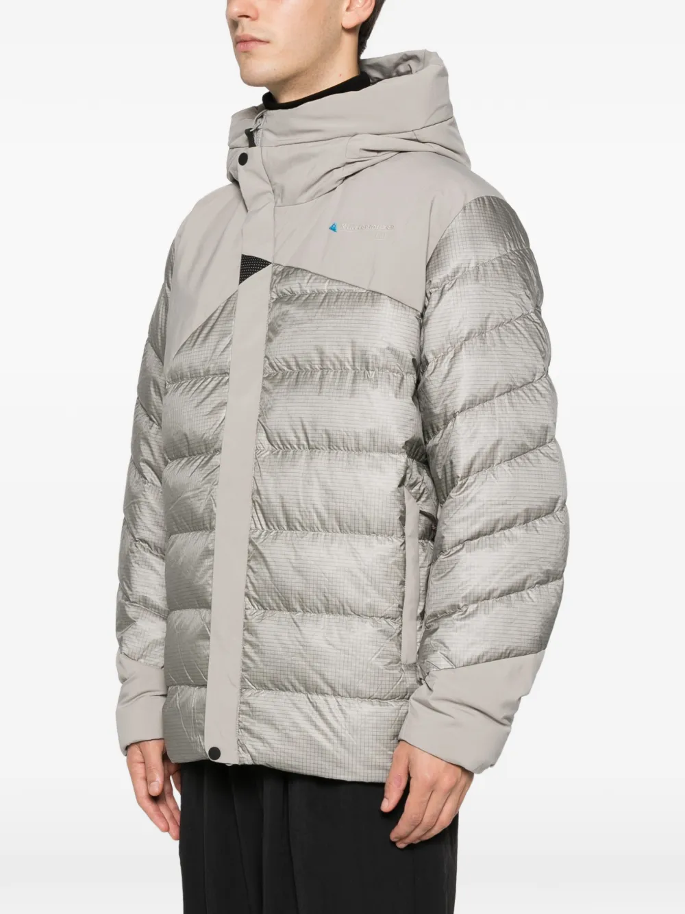 Klättermusen Rå Hooded Jacket In Gray