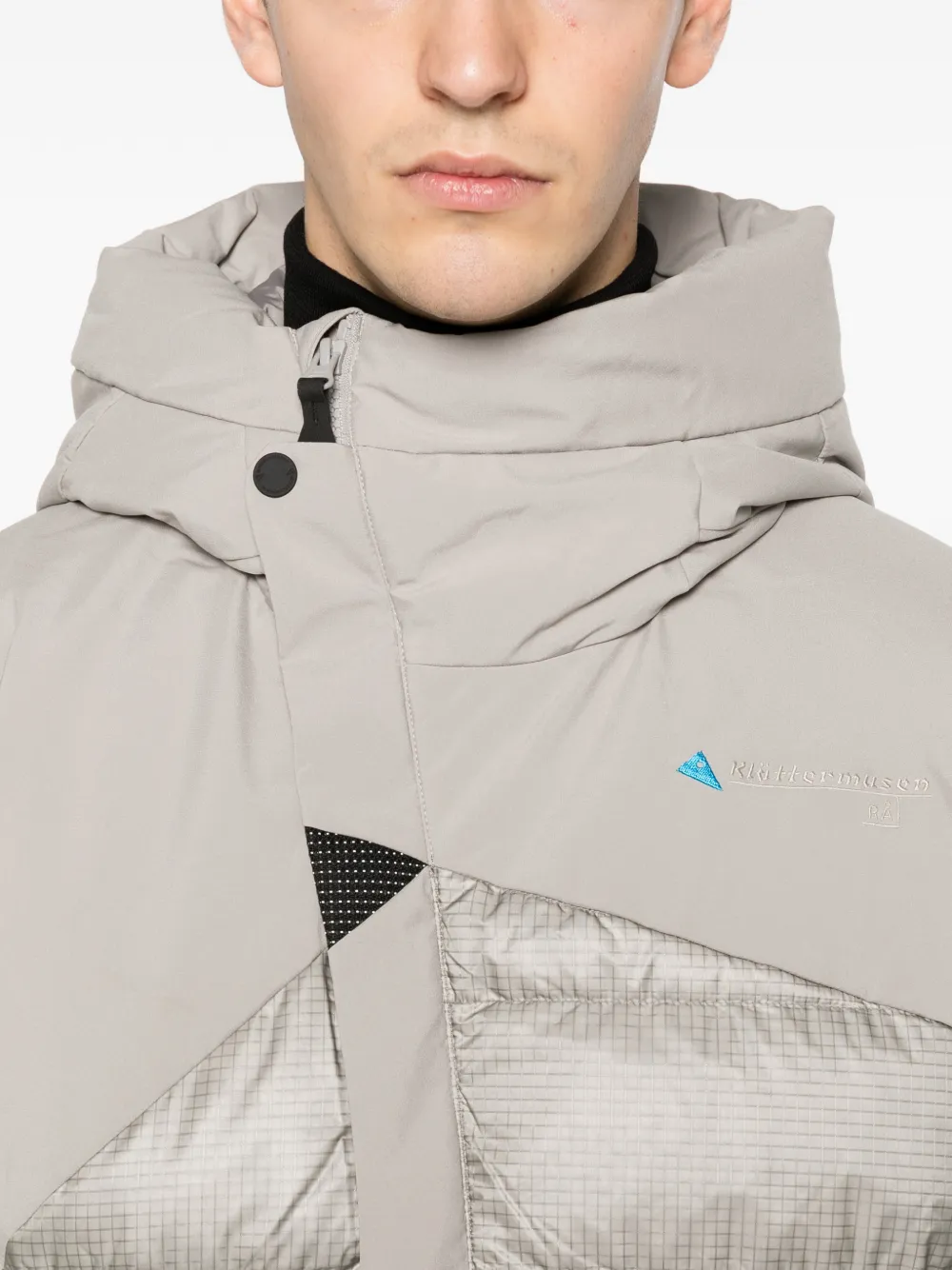 Klättermusen Rå Hooded Jacket In Gray
