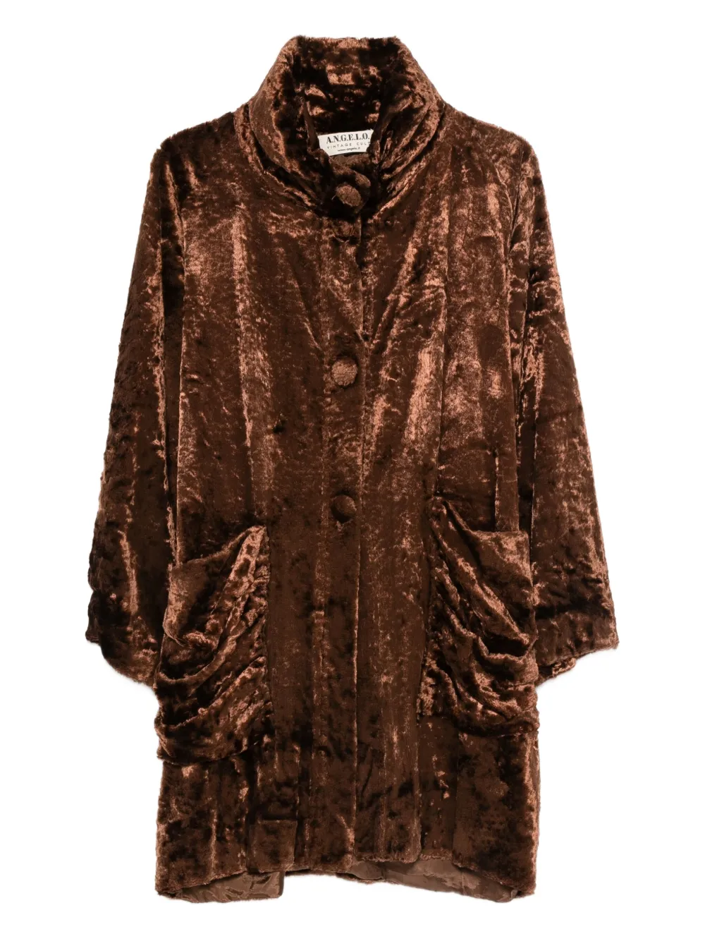 A.N.G.E.L.O. Vintage Cult 1980s ポケット コート - ブラウン