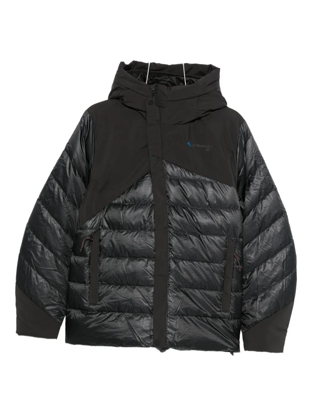 Klättermusen Rå Hooded Quilted Jacket In Black