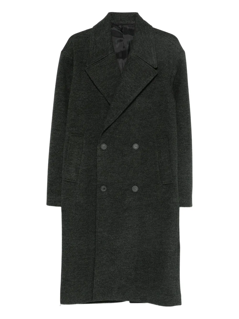 IMPERIAL double-breasted coat | Black | Image 1