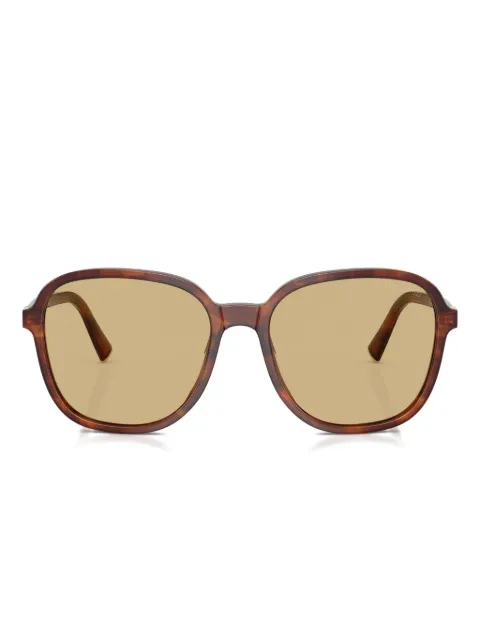 Miu Miu Eyewear logo geometric sunglasses