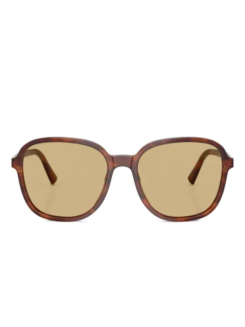 Miu Miu Eyewear logo geometric sunglasses