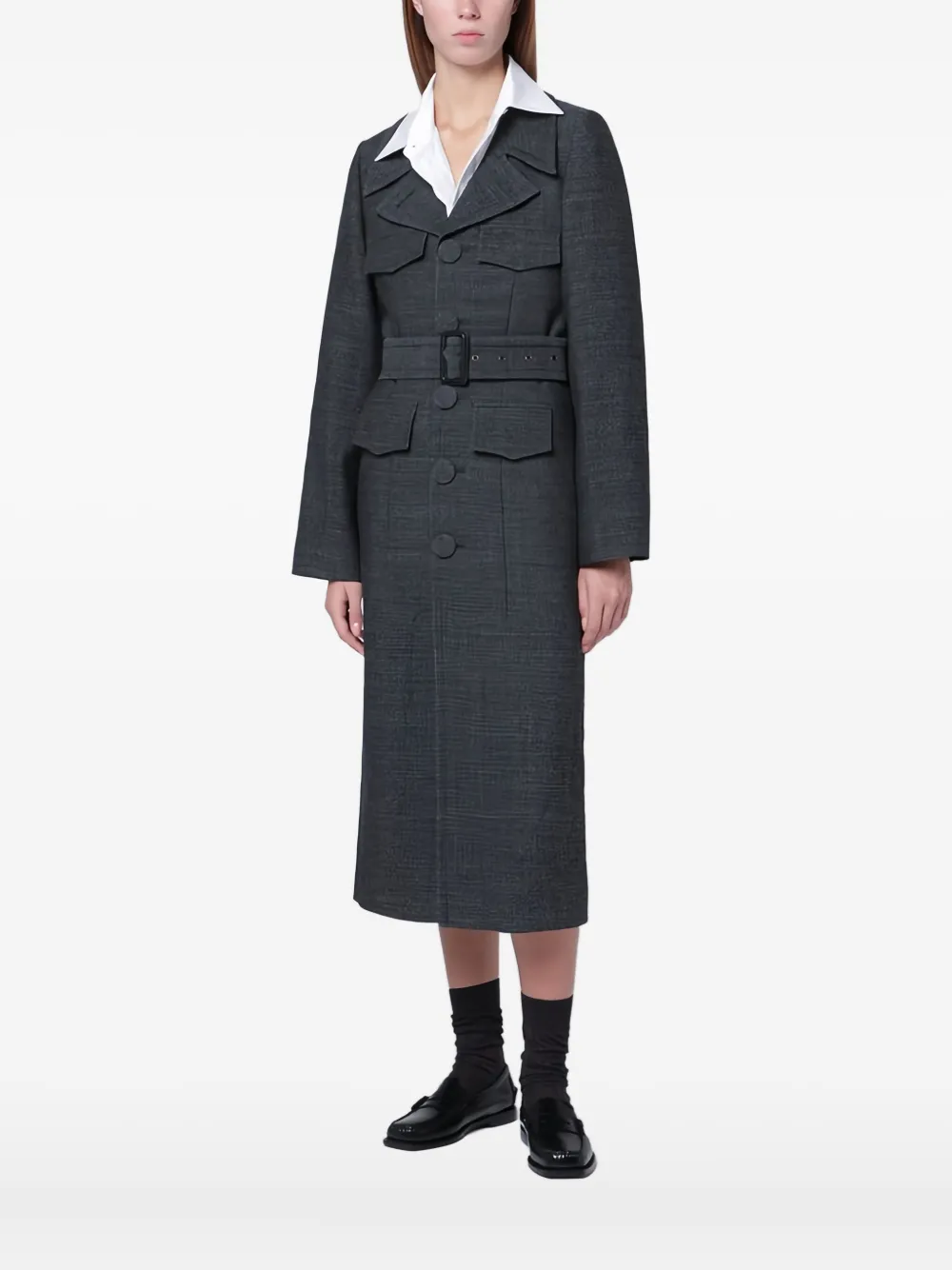 Namacheko Cappotto monopetto - Grigio