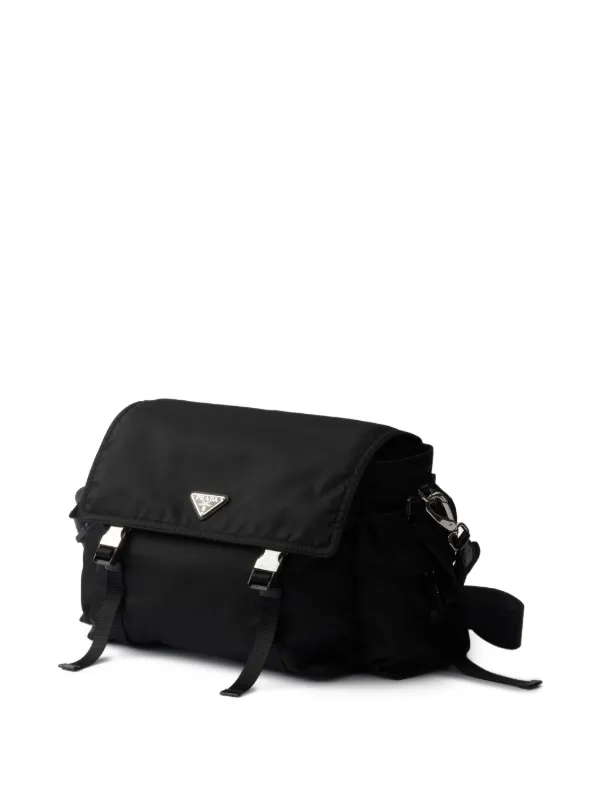 Prada Explore re-nylon Shoulder Bag | Black | FARFETCH ZA