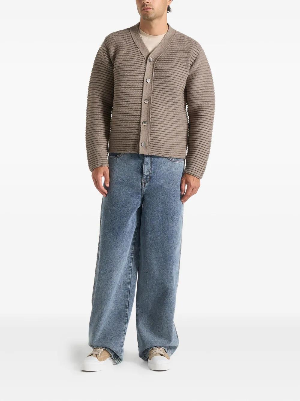 Manière De Voir Anton リブニット カーディガン | カーディガン | Image 2