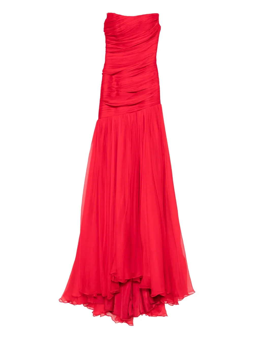 M.Marquise Adeline draped gown | Red | Image 1