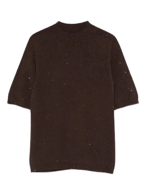 LIU JO short-sleeve knitted top 