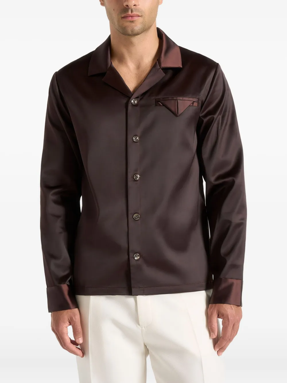 Manière De Voir camisa Constant | marrón | Image 1