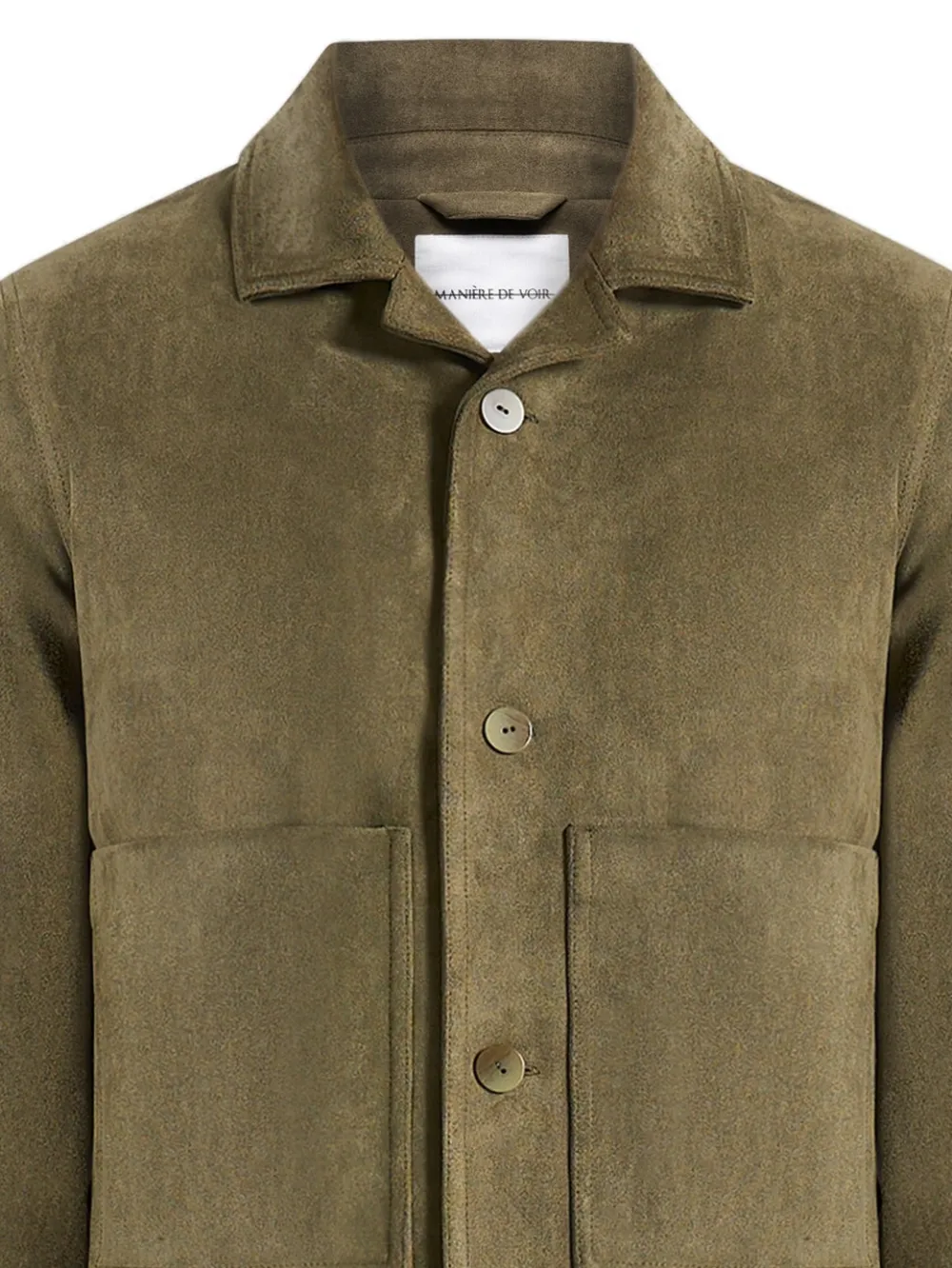 Manière De Voir Michel buttoned shirt jacket | Shirt Jackets | Image 2