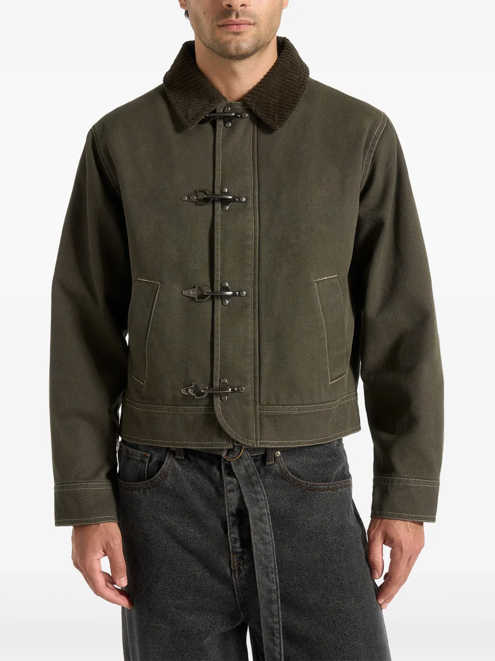 Manière De Voir Nino cotton jacket - Verde