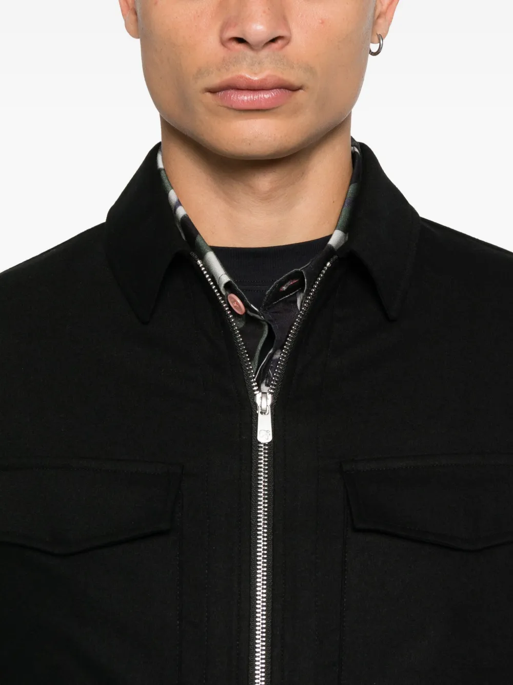 Marco Pescarolo Urus shirtjack Zwart