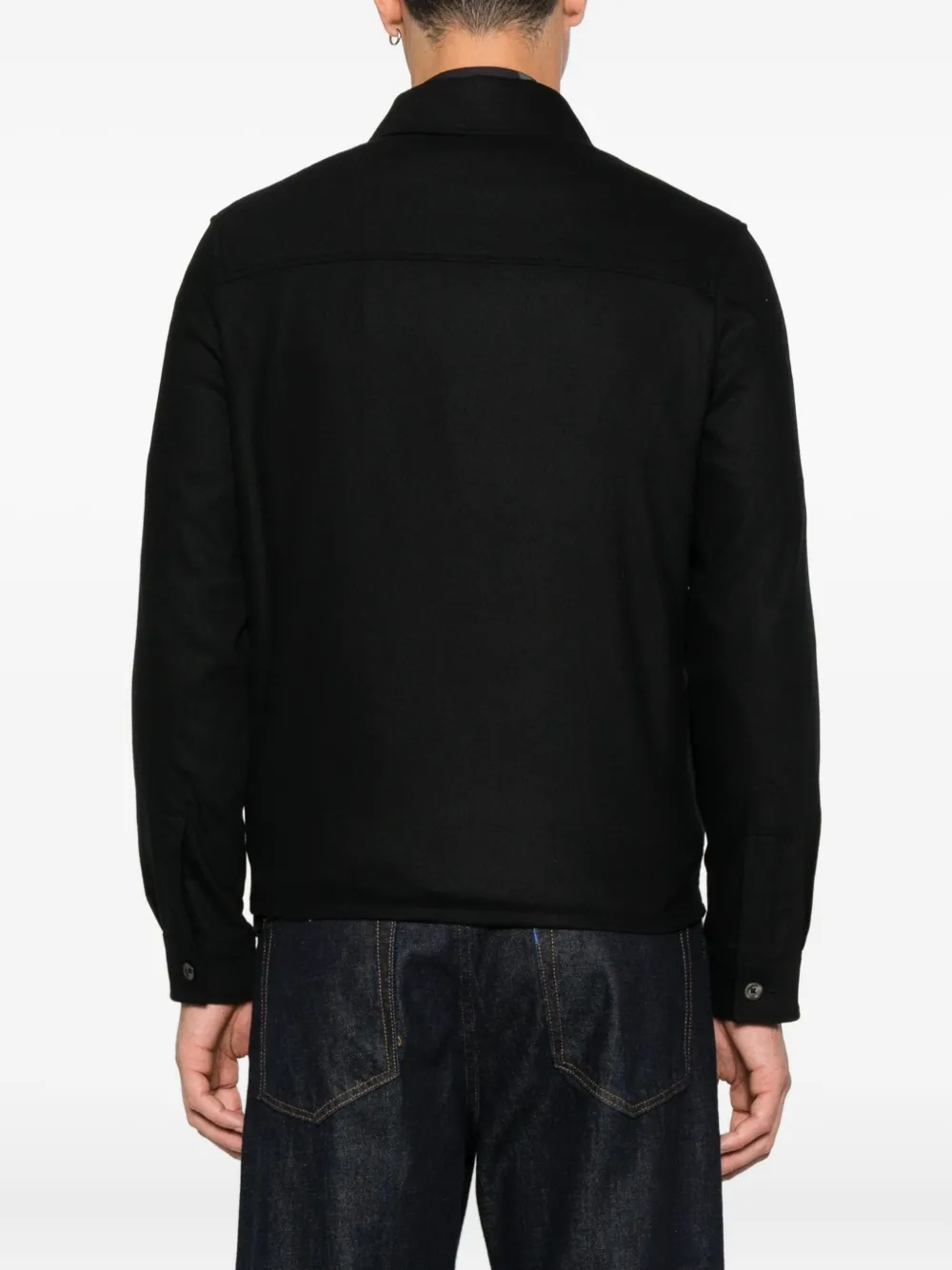 Marco Pescarolo Urus shirtjack Zwart