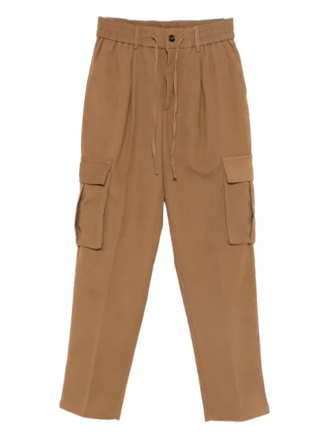 IMPERIAL drawstring-waist cargo trousers