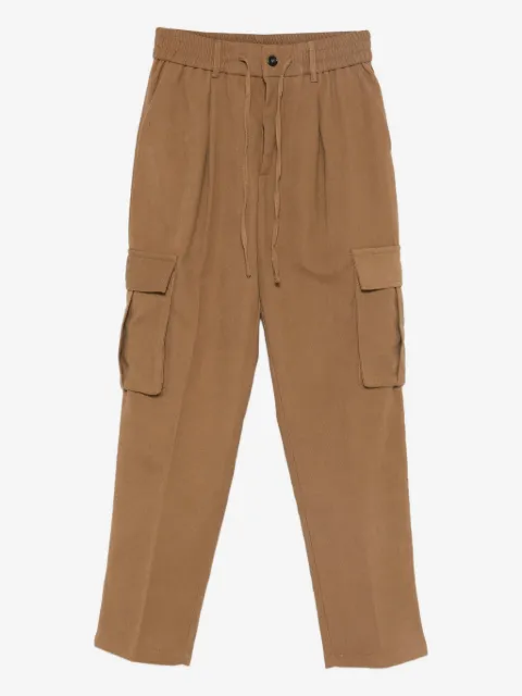 IMPERIAL pantalones cargo con cordones en la pretina