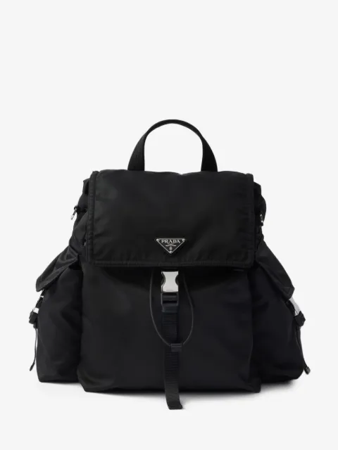 Prada Explore Re-nylon and leather backpack