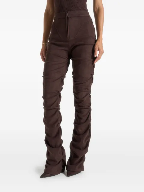 Manière De Voir Caroline tacked flared trousers
