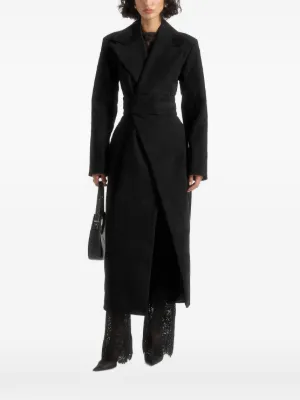 MARK KENLY DOMINO TAN ダブルコート | ブラック | FARFETCH JP