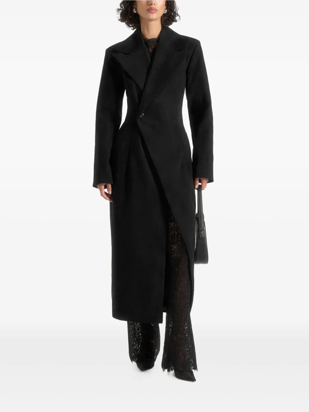 Manière De Voir Asymmetrischer Esma Mantel In Black