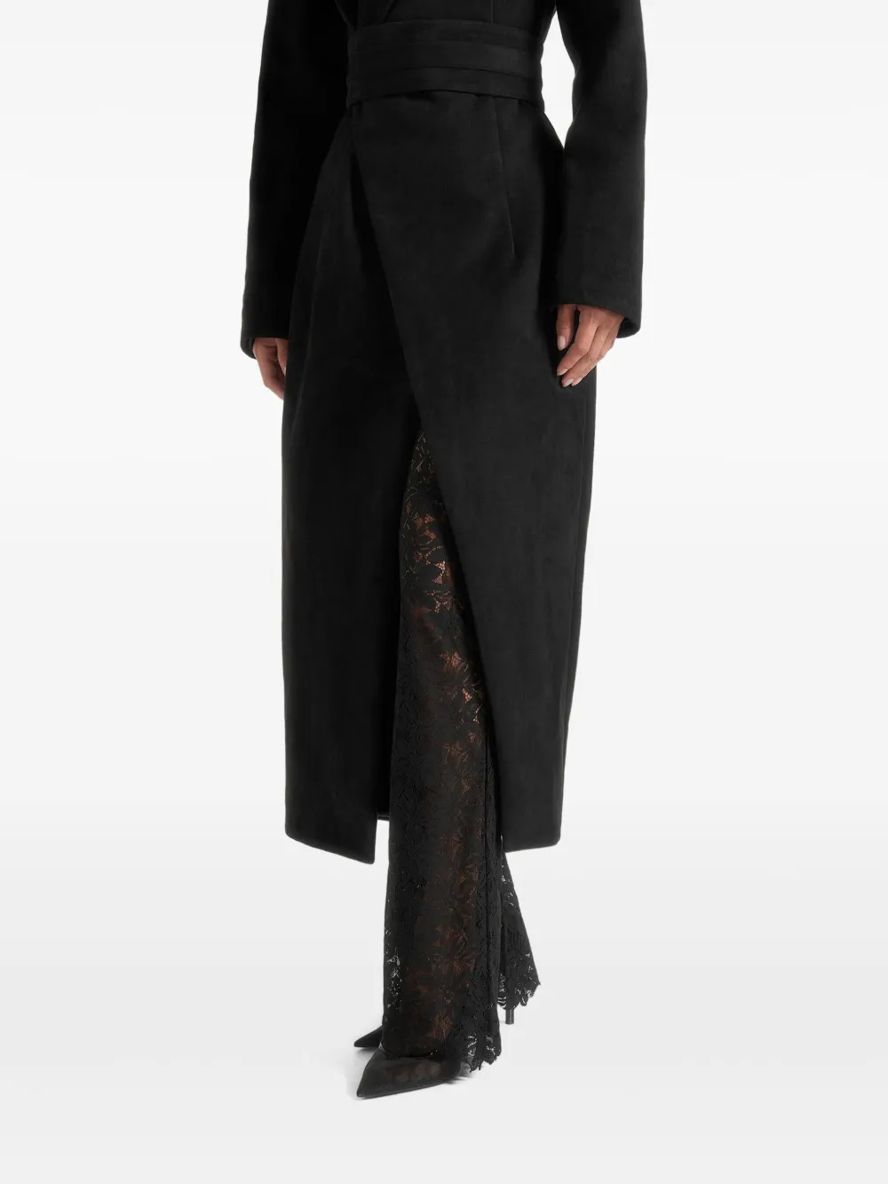Manière De Voir Asymmetrischer Esma Mantel In Black
