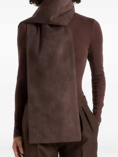 Manière De Voir Melia reversible Eiffel-patch scarf