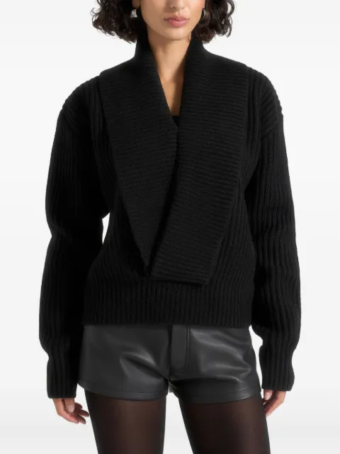 Manière De Voir pull Azra à col plongeant