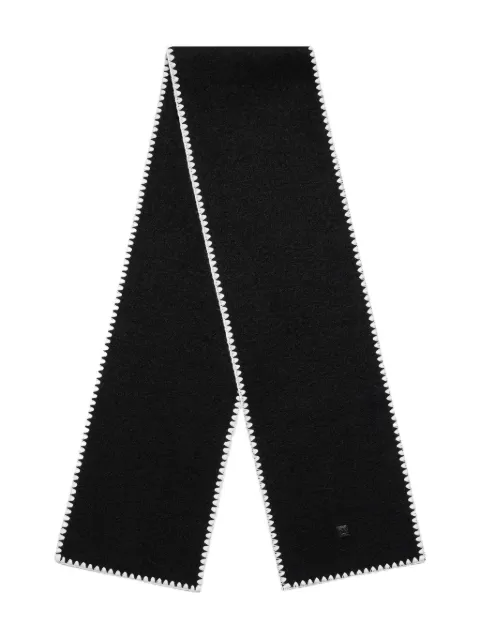 Manière De Voir Aube stitched scarf