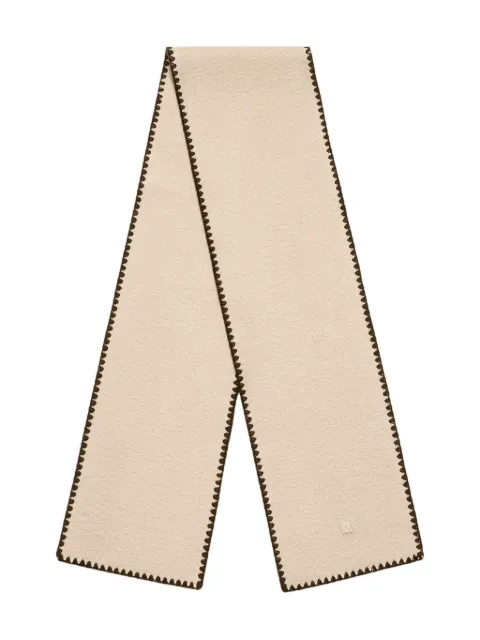 Manière De Voir Aube stitched scarf