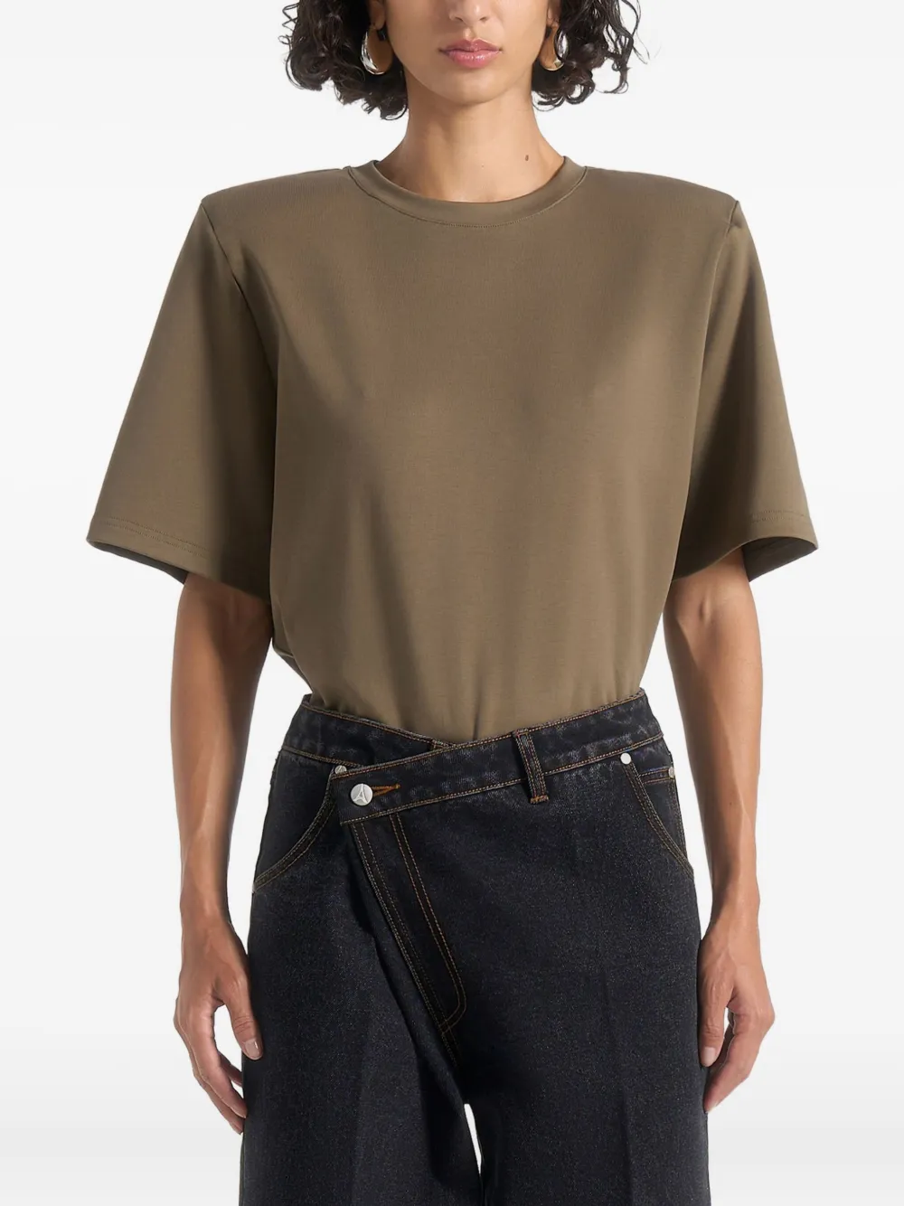 Manière De Voir Mia T-shirt In Brown
