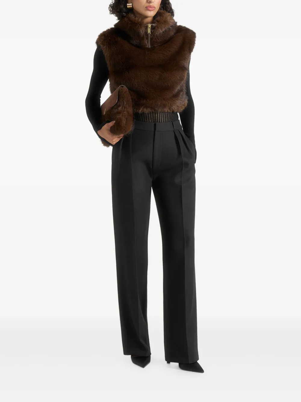 Manière De Voir Colete Nyla gola alta com zíper | Regatas | Image 2