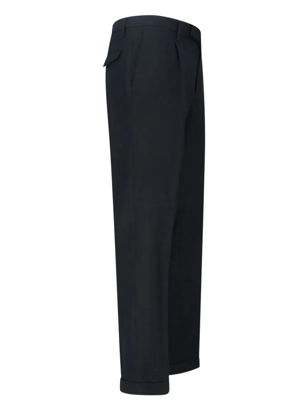 Briglia 1949 Broek met cuffs - Zwart