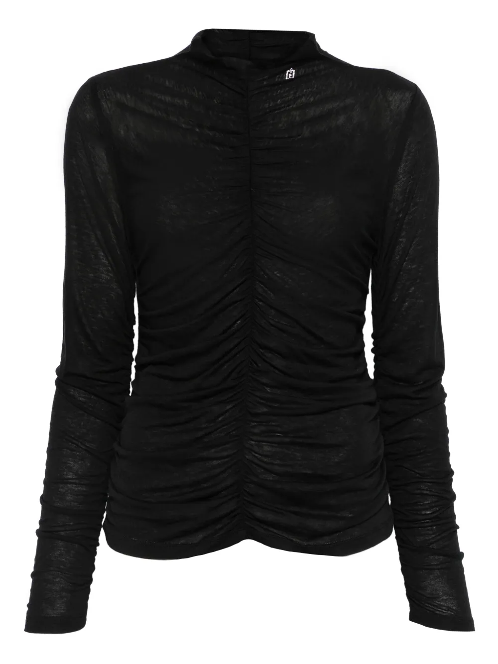 LIU JO ruched blouse | Black | Image 1