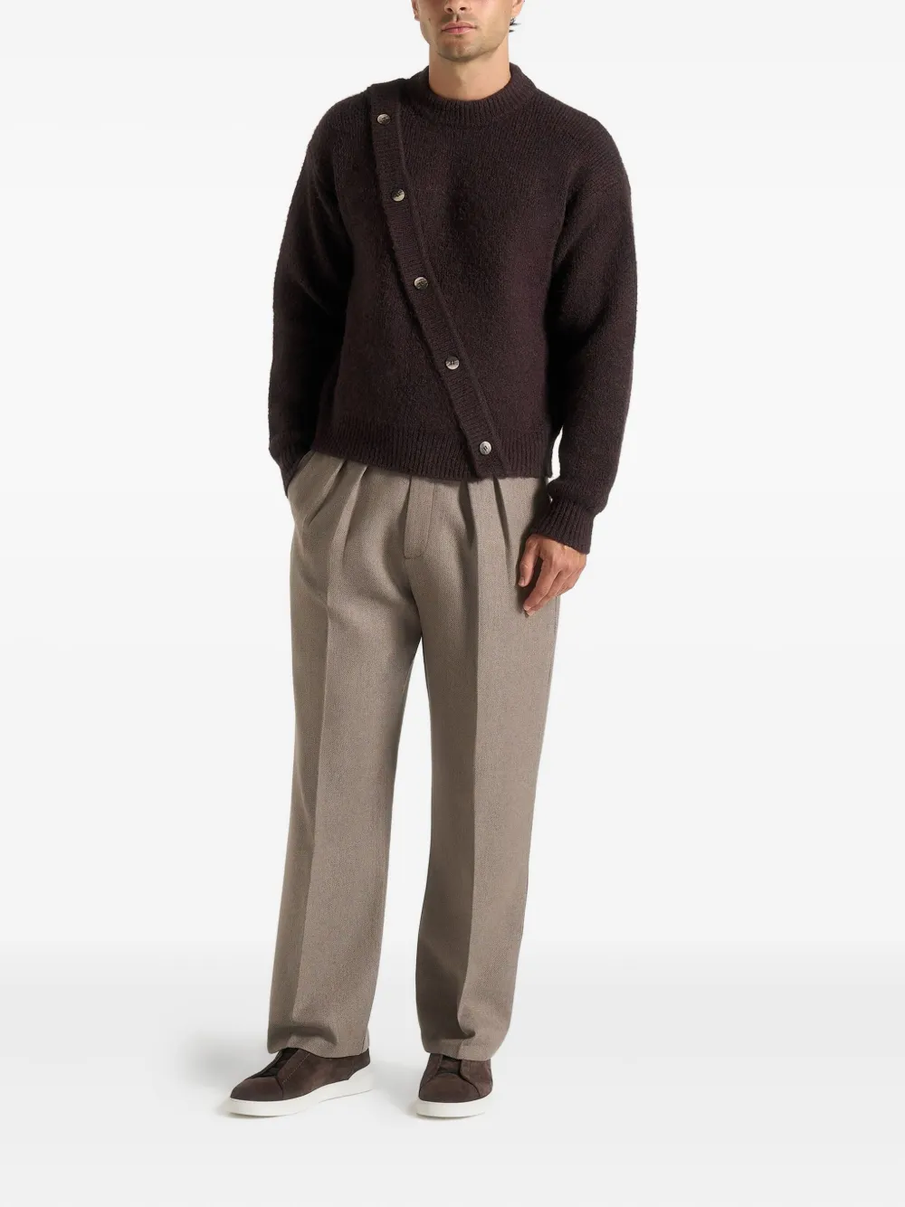 Manière De Voir suéter Theo | marrón | Image 1