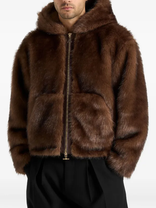 Manière De Voir Ryan エコファージャケット | ブラウン | FARFETCH JP