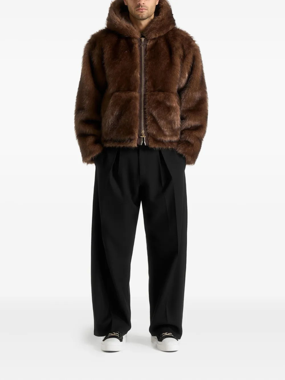 Manière De Voir Ryan faux-fur jacket | Hooded Jackets | Image 2