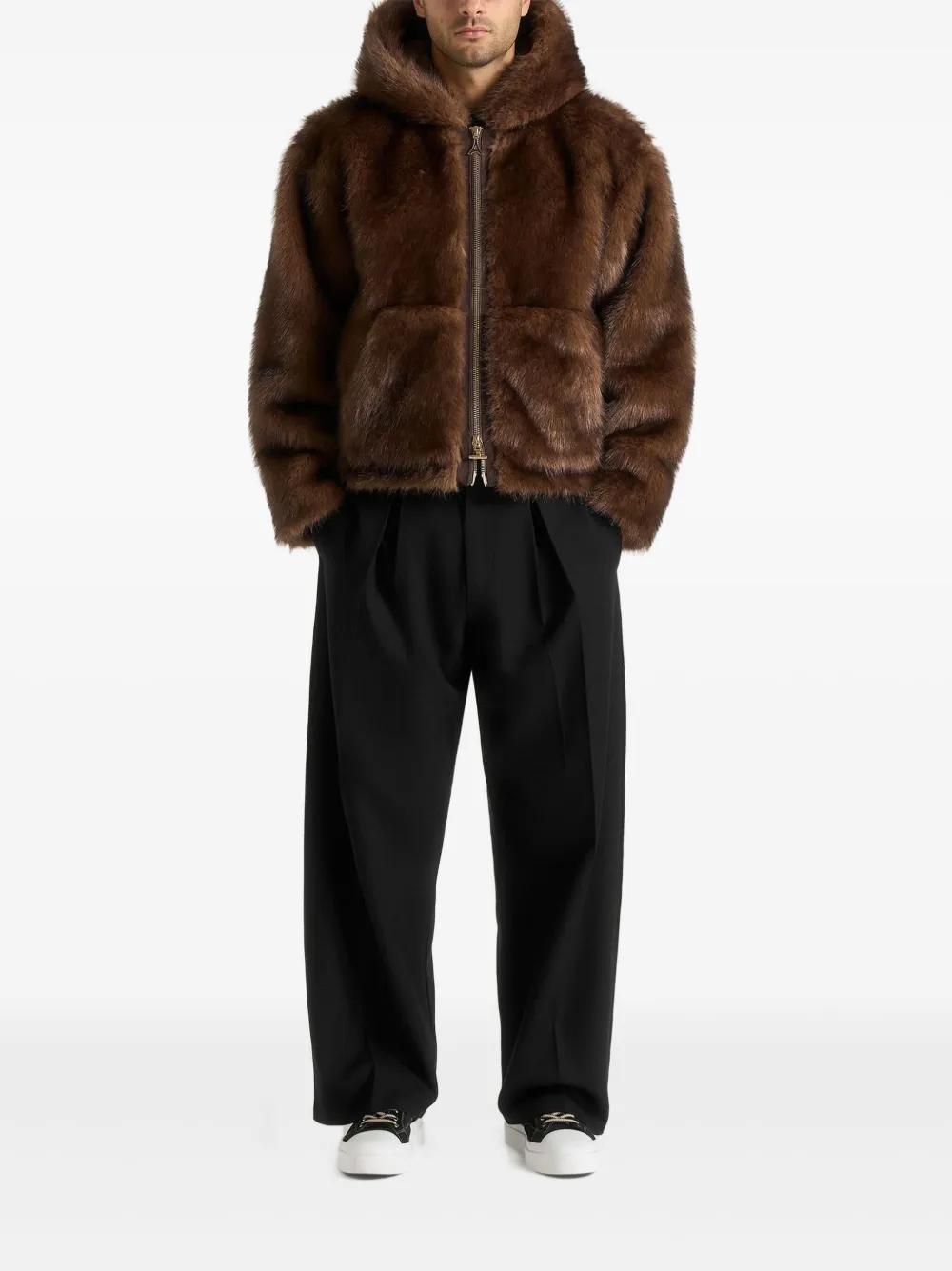 Manière De Voir Ryan faux-fur jacket | Hooded Jackets | Image 2