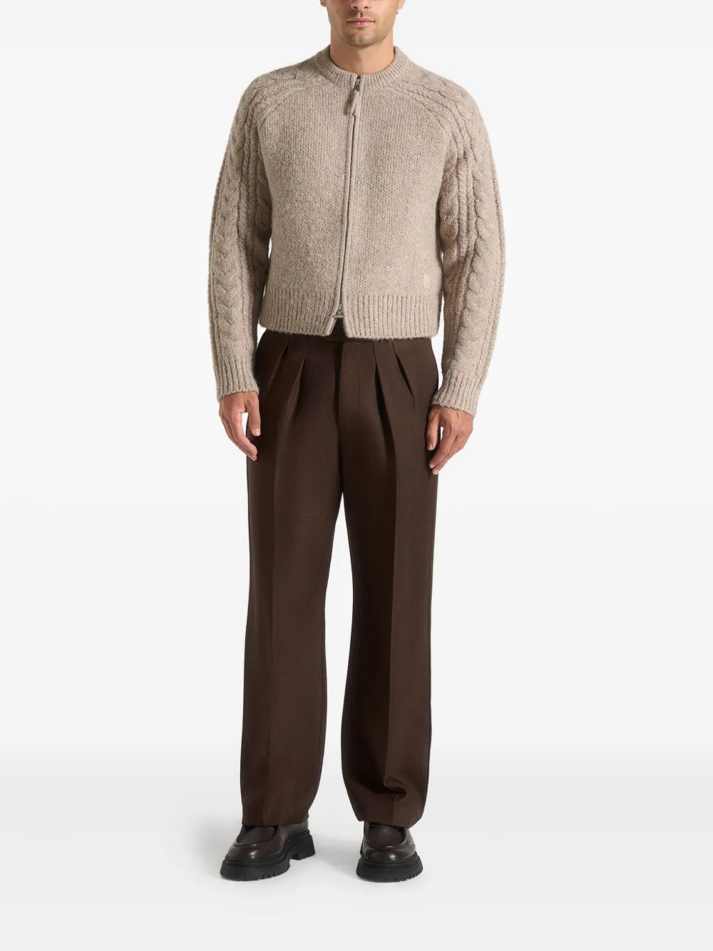 Manière De Voir Gaby zip-up cardigan | Cardigans | Image 2