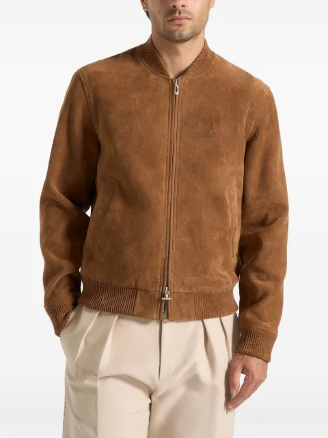 Manière De Voir Arsene suede bomber jacket
