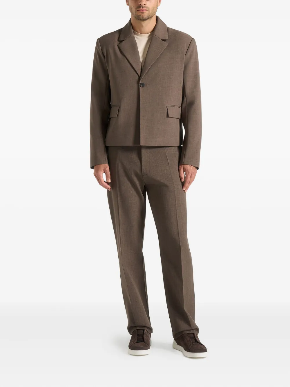 Manière De Voir Silas Blazer In Brown