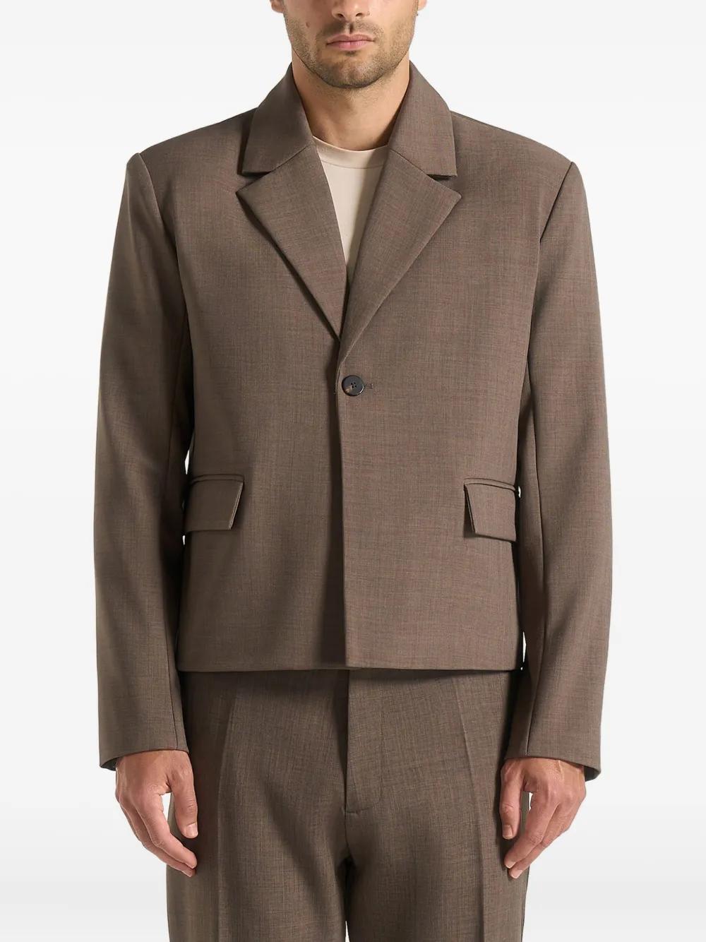 Manière De Voir Silas Blazer In Brown