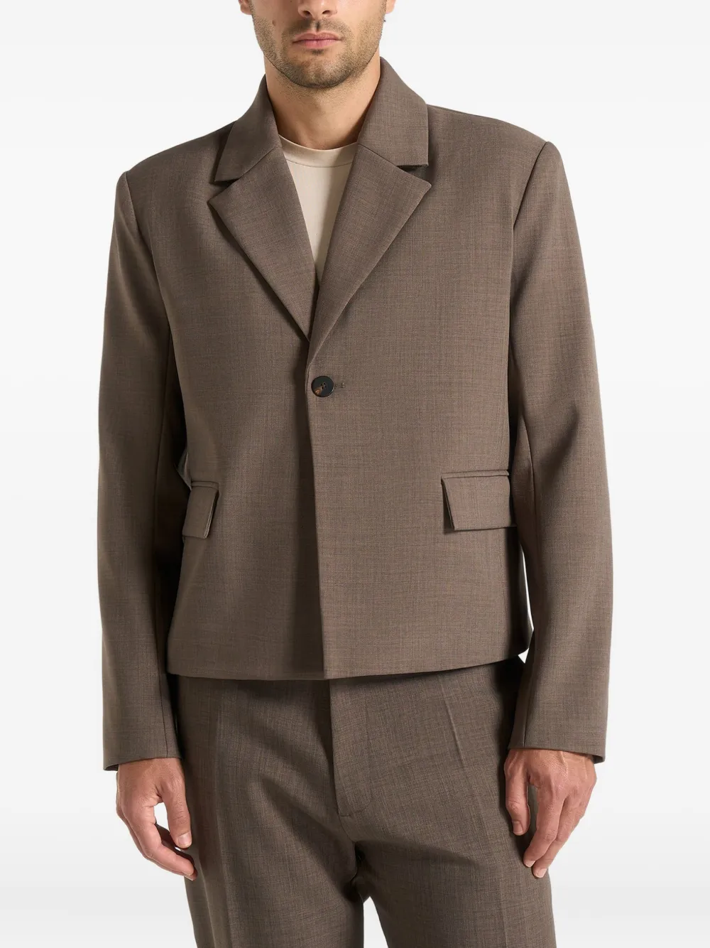 Manière De Voir Silas Blazer In Brown