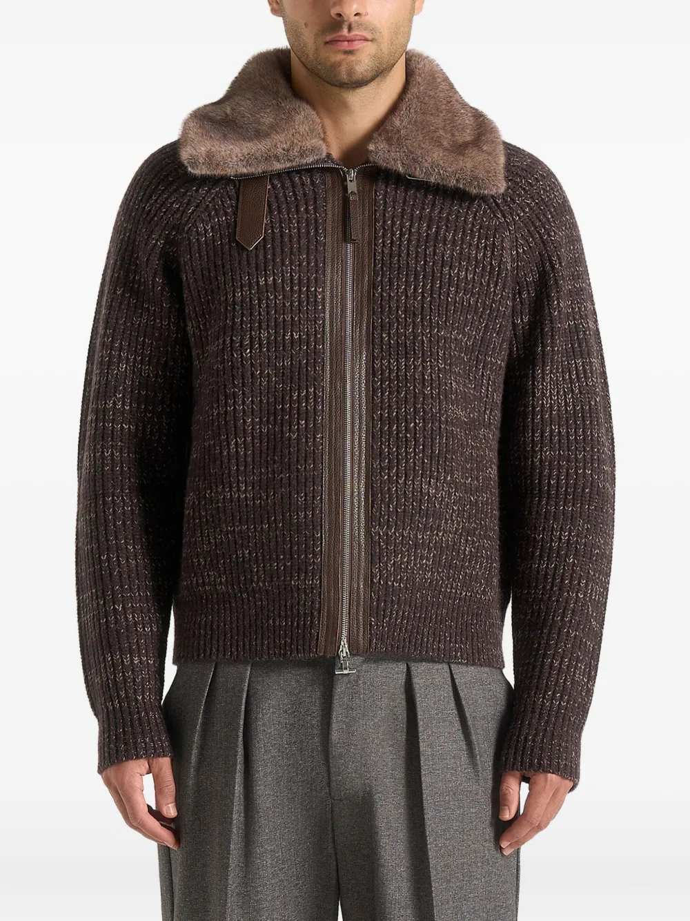 Manière De Voir Ariel gebreid jack Bruin