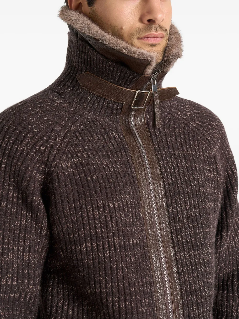 Manière De Voir Ariel gebreid jack Bruin