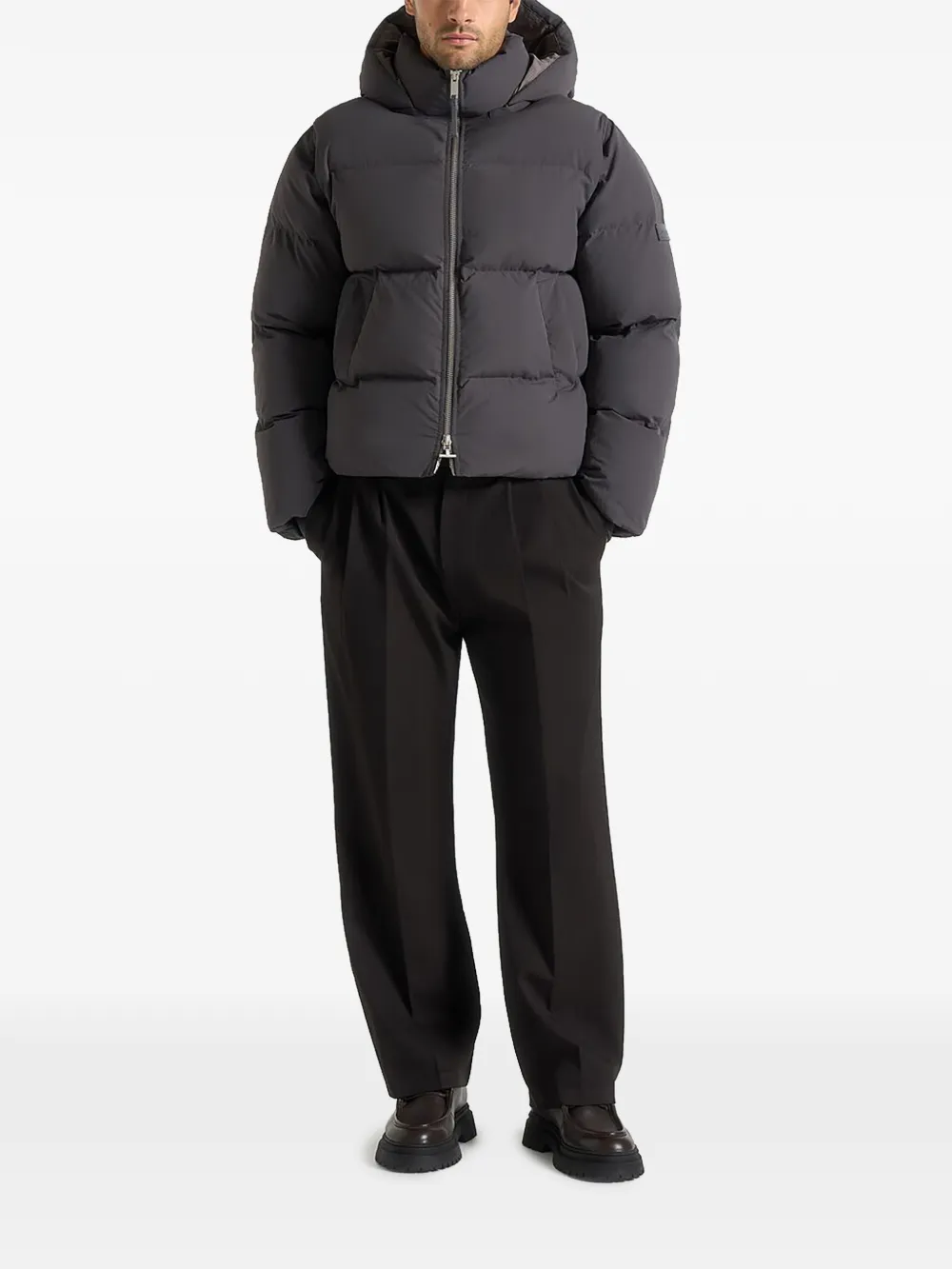 Manière De Voir Eric 2-in-1 puffer hooded jacket | Hooded Jackets | Image 2