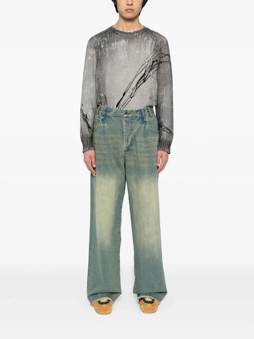 Song For The Mute 25.2 Sunflower jeans - Blauw