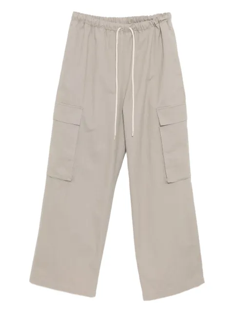 Danton peach-skin trousers