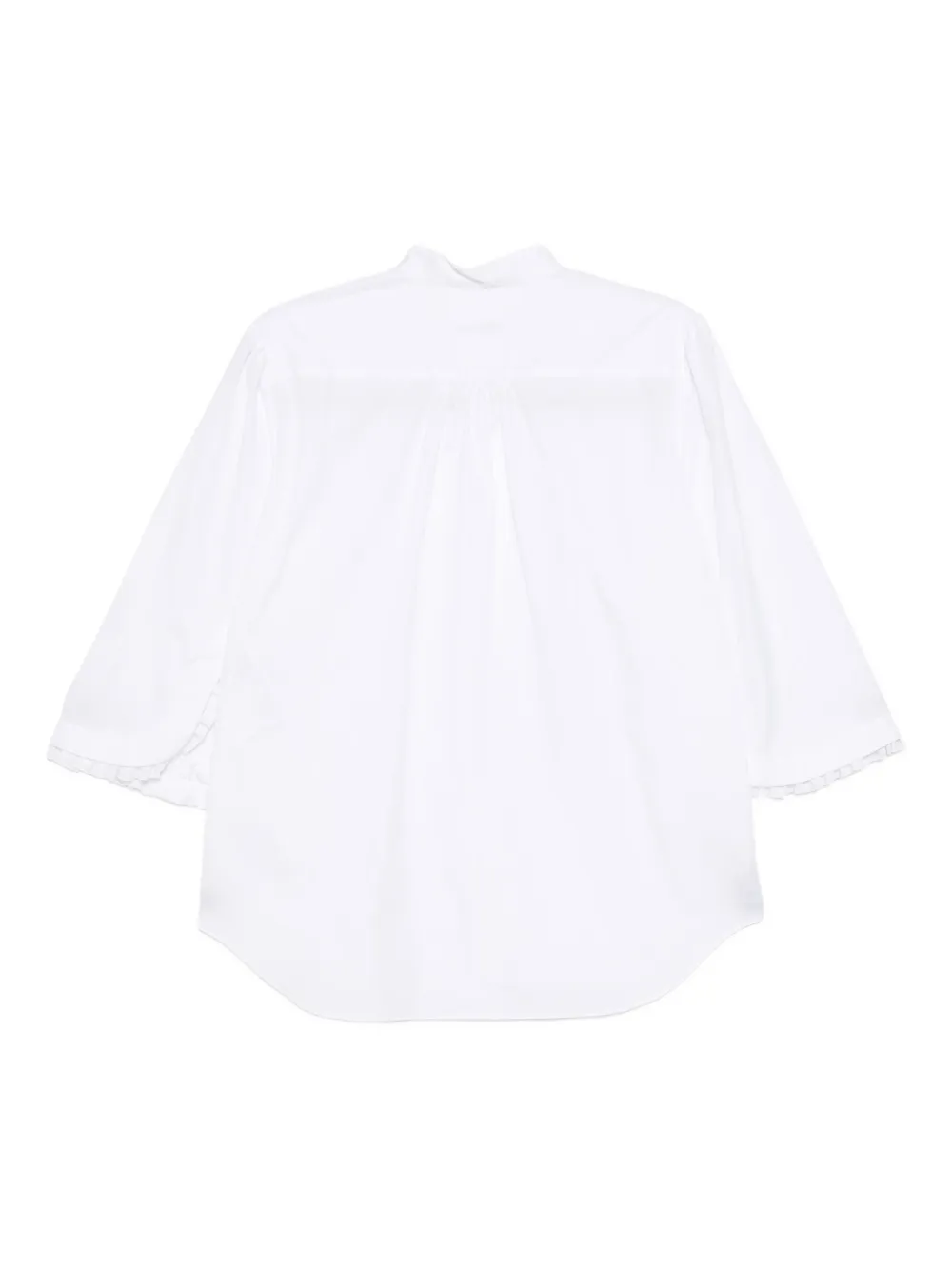 Noir Kei Ninomiya cotton shirt - Wit
