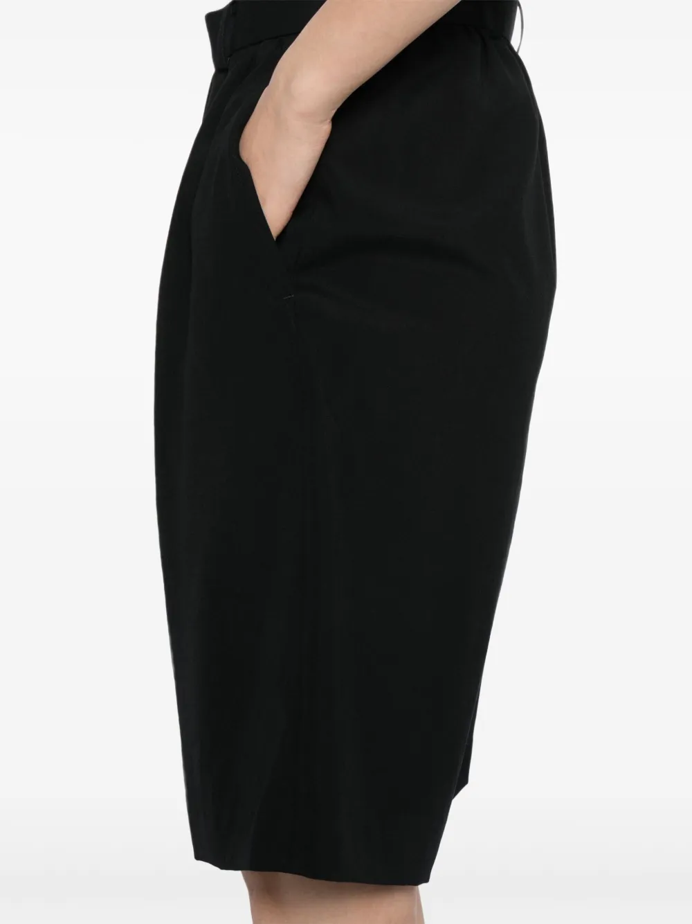 Comme Des Garçons Girl Wollen shorts Zwart