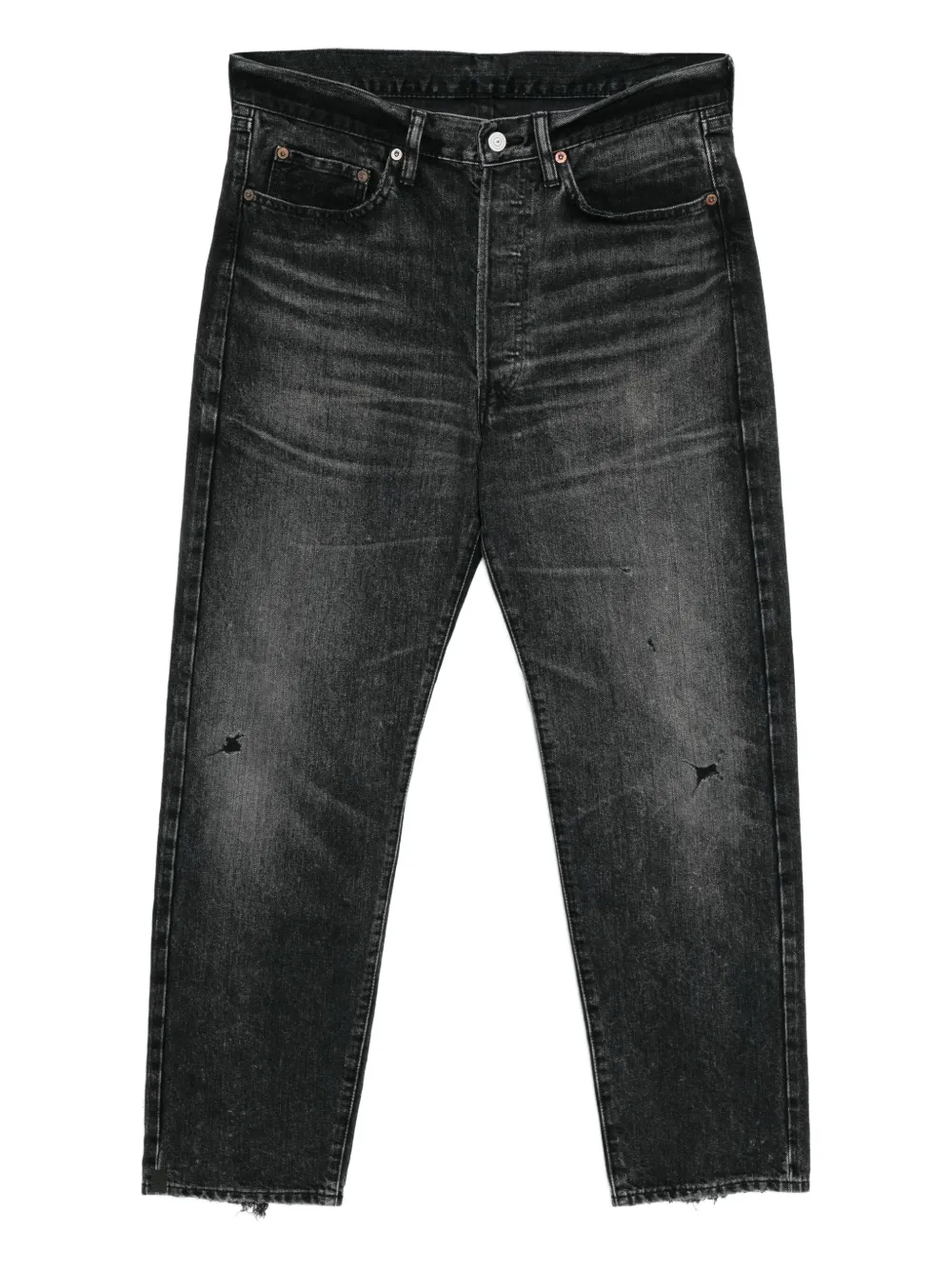 Junya Watanabe MAN Jeans con effetto vissuto - Grigio